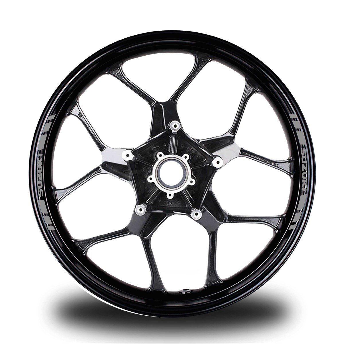 SUZUKI YAZILI KISA DIŞ ŞERİT 8'Lİ JANT STICKER MODELİ