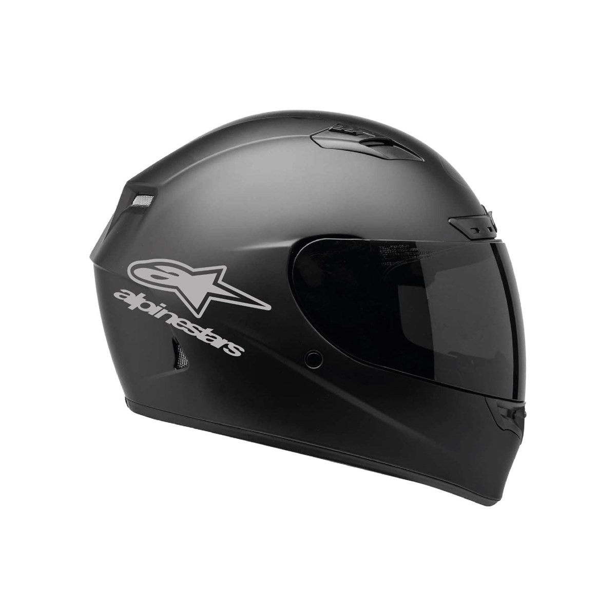 Tek Renk Alpinastar (Alpinastar Helmet Stickers) Kask Sticker Etiket Modeli