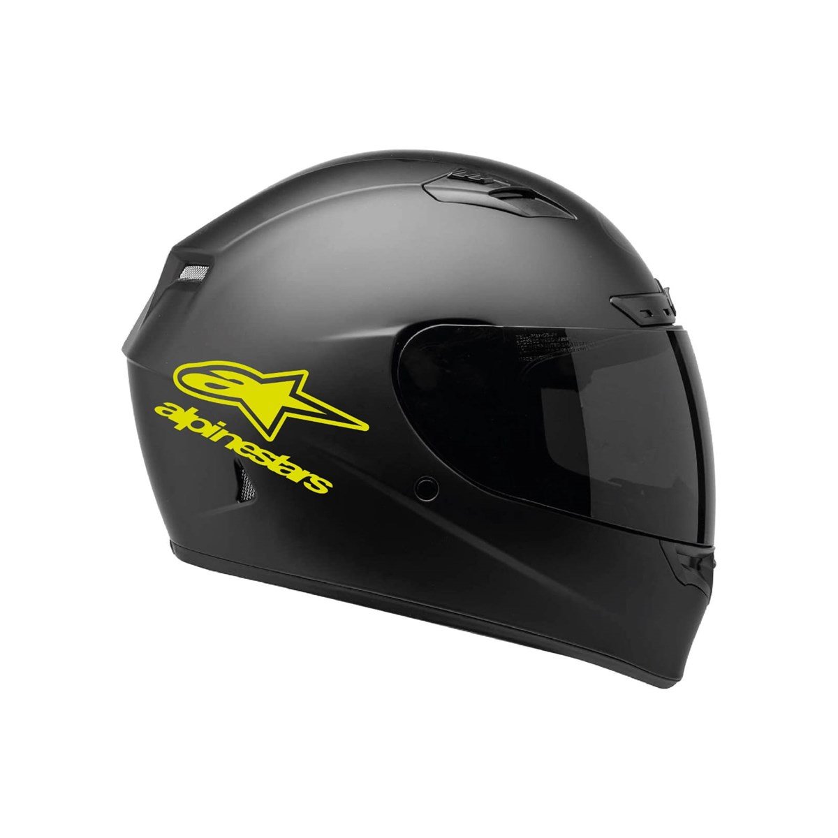 Tek Renk Alpinastar (Alpinastar Helmet Stickers) Kask Sticker Etiket Modeli