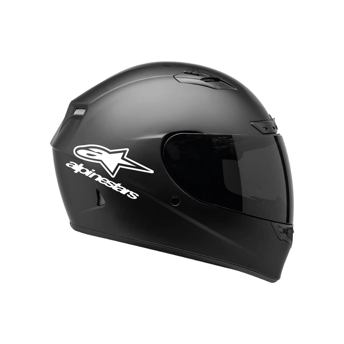 Tek Renk Alpinastar (Alpinastar Helmet Stickers) Kask Sticker Etiket Modeli