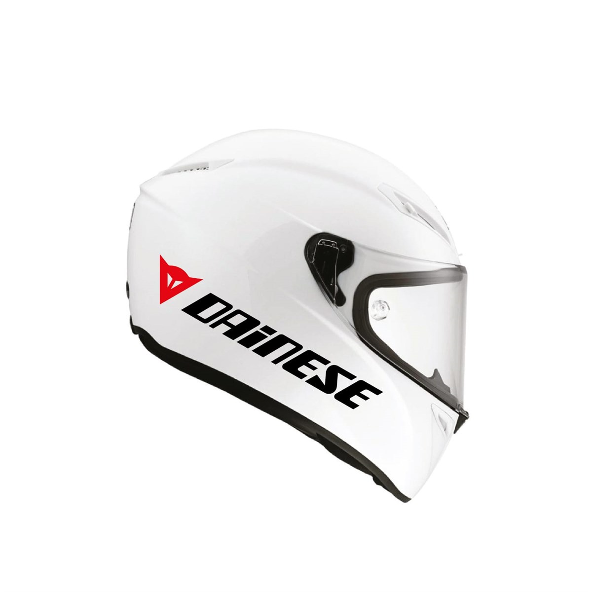 Tek Renk Dainese(Dainese Helmet Stickers) Kask Sticker Etiket Modeli