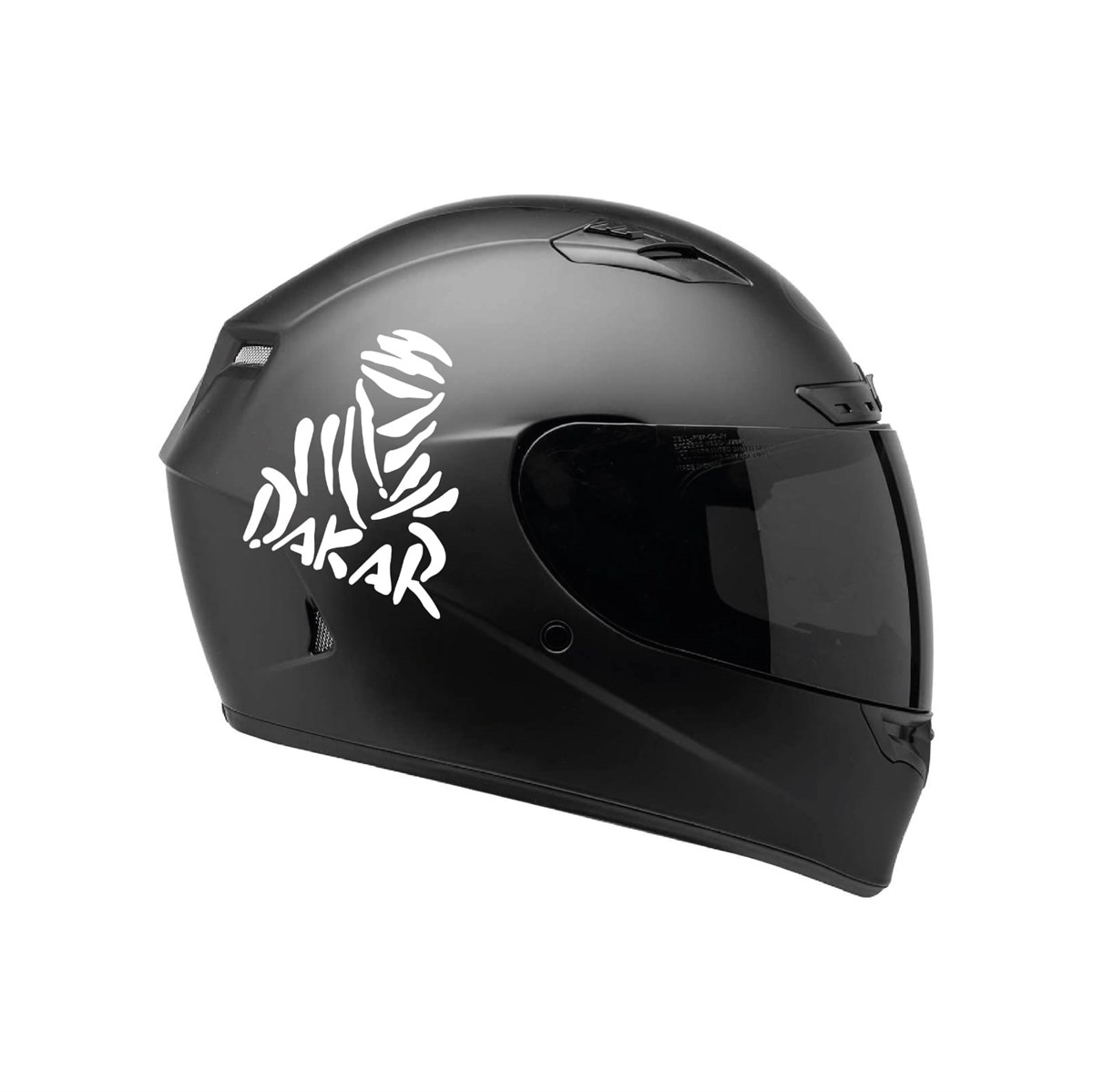 Tek Renk DaKaR(DaKaR Helmet Stickers) Kask Sticker Etiket Modeli