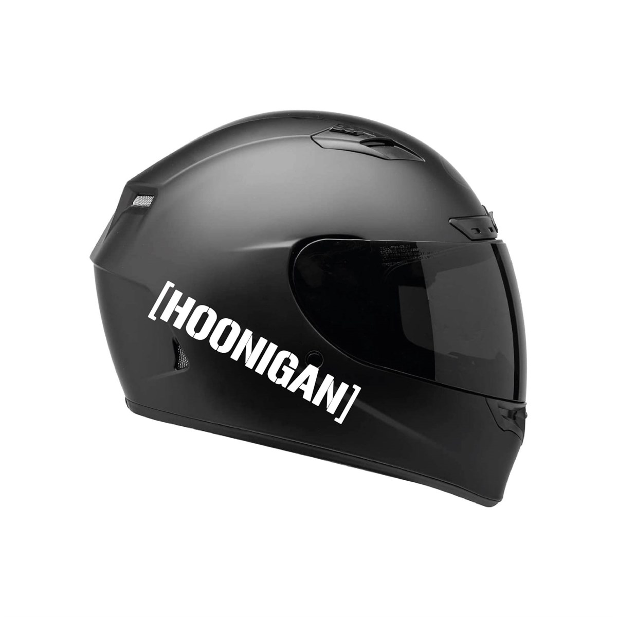 Tek Renk Hoonigan (Hoonigan Helmet Stickers) Kask Sticker Etiket Modeli