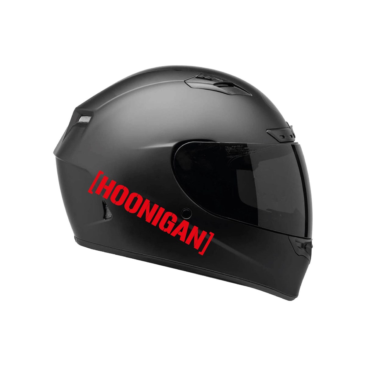 Tek Renk Hoonigan (Hoonigan Helmet Stickers) Kask Sticker Etiket Modeli
