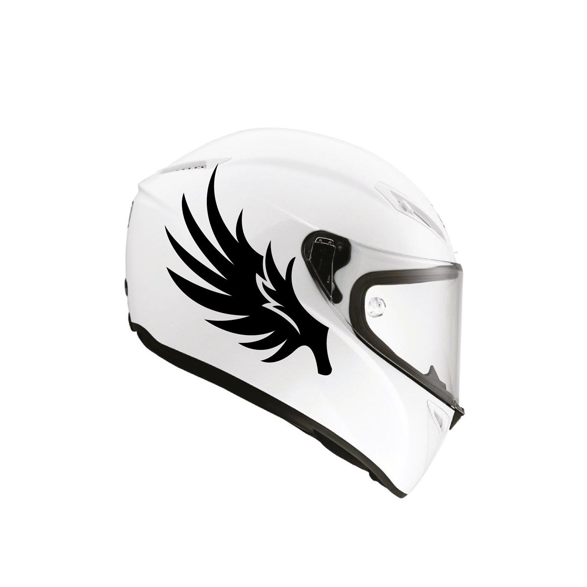 Tek Renk Kırmızı Kamuflaj ( Kamuflage Helmet Stickers ) Kask Sticker Etiket Modeli 3