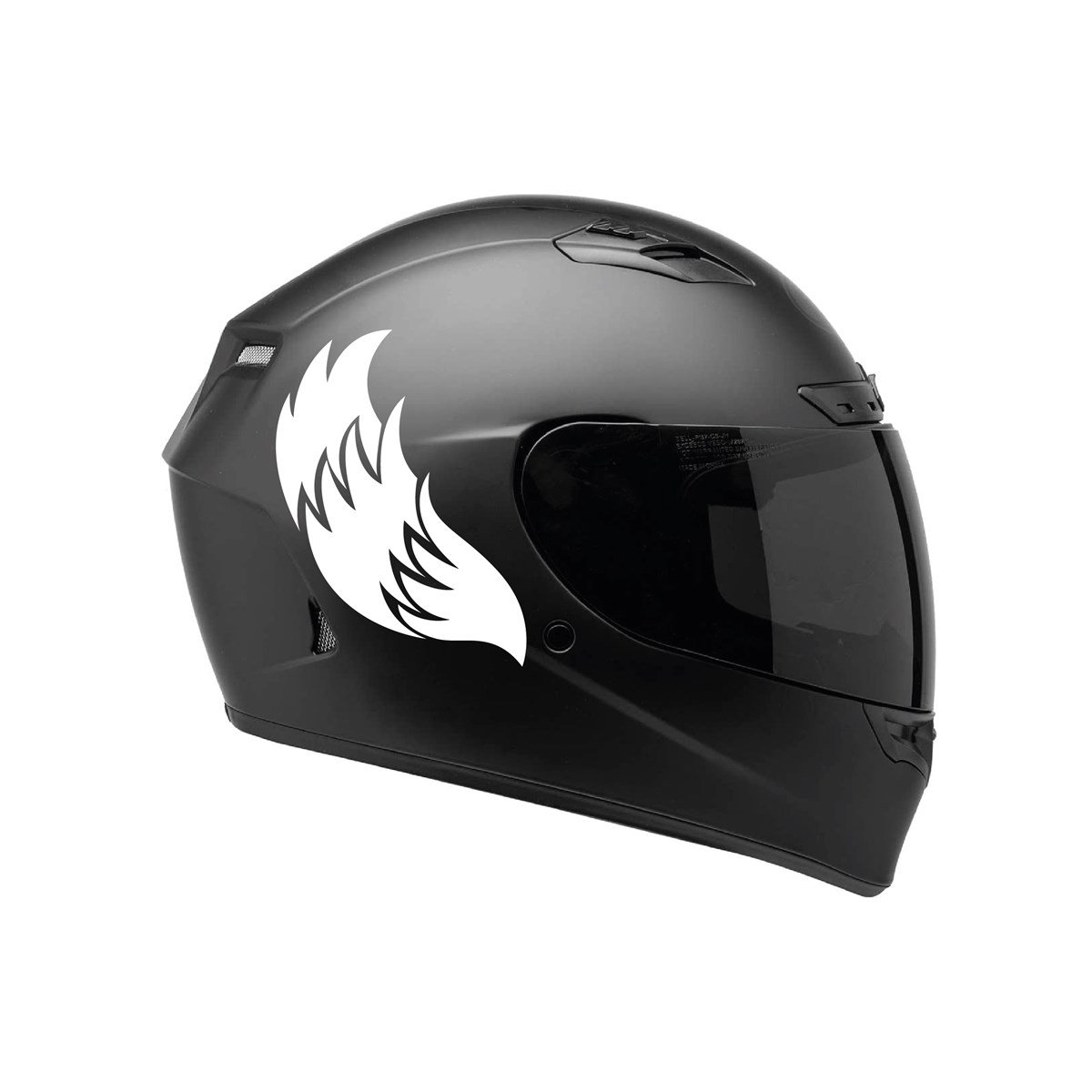Tek Renk Kırmızı Kamuflaj ( Kamuflage Helmet Stickers ) Kask Sticker Etiket Modeli 4