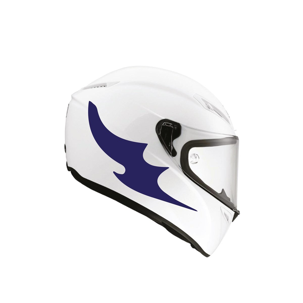 Tek Renk Kırmızı Kamuflaj ( Kamuflage Helmet Stickers ) Kask Sticker Etiket Modeli 2