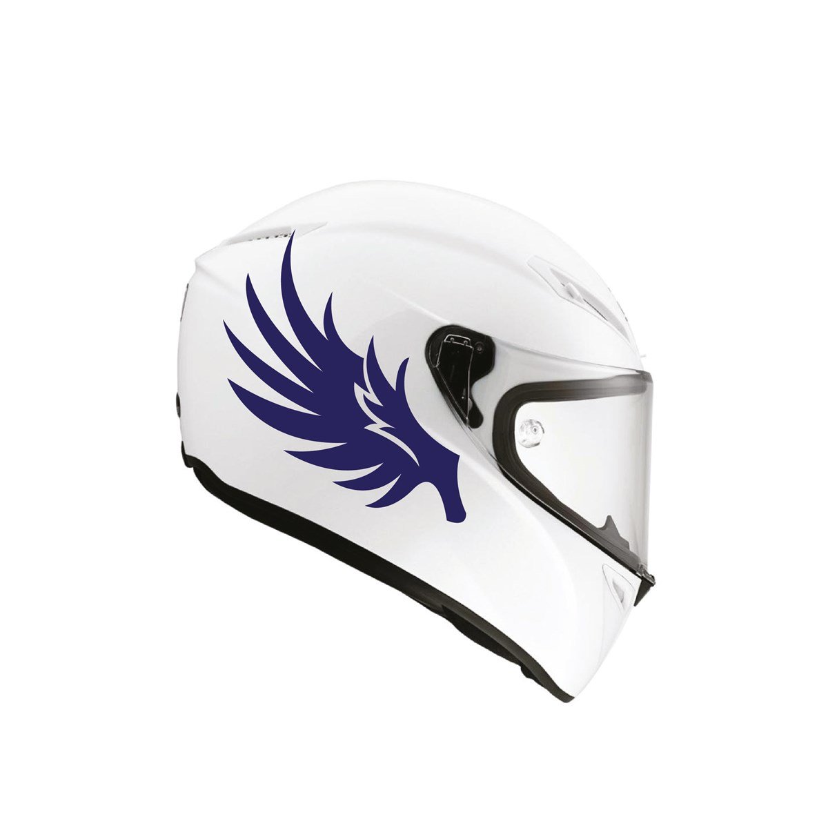 Tek Renk Kırmızı Kamuflaj ( Kamuflage Helmet Stickers ) Kask Sticker Etiket Modeli 3