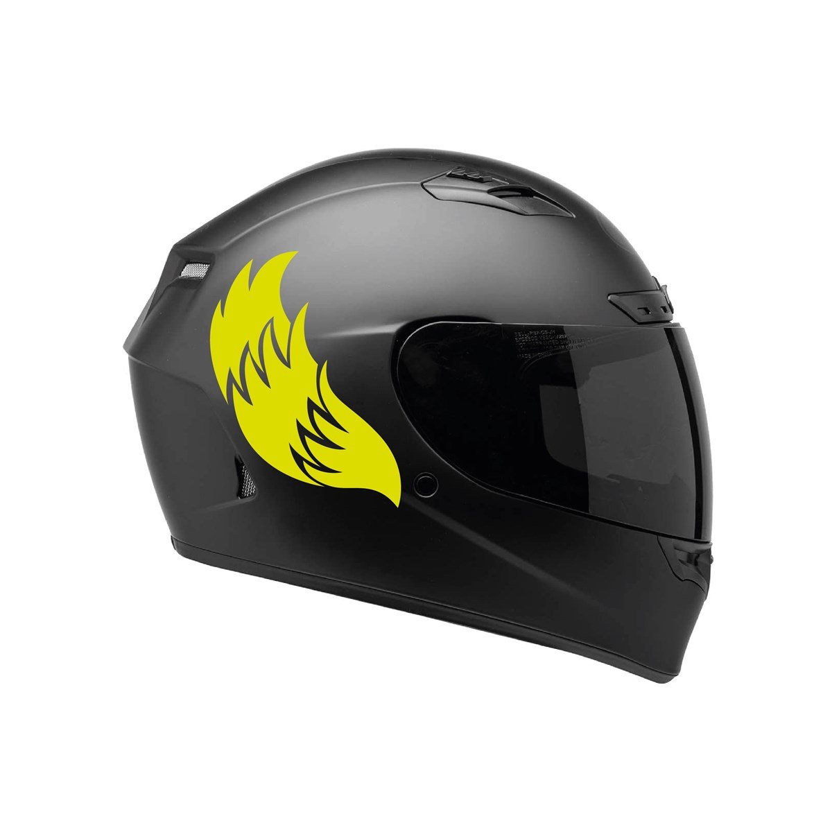 Tek Renk Kırmızı Kamuflaj ( Kamuflage Helmet Stickers ) Kask Sticker Etiket Modeli 4