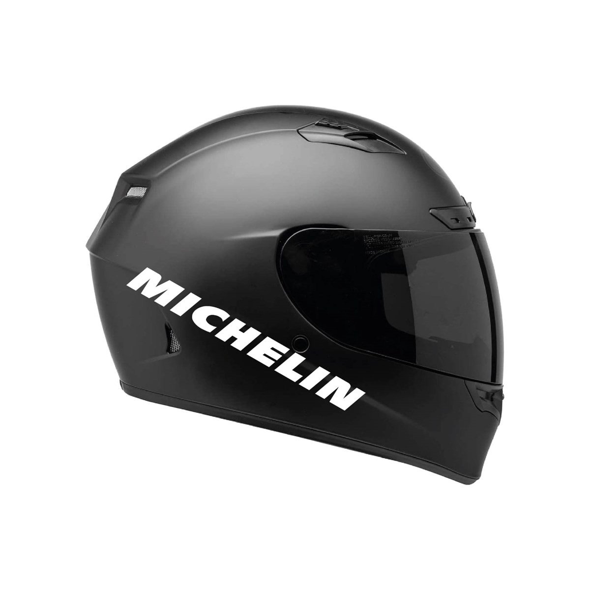 Tek Renk Michelin (Michelin Helmet Stickers) Kask Sticker Etiket Modeli