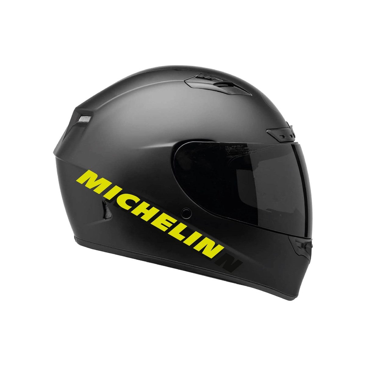 Tek Renk Michelin (Michelin Helmet Stickers) Kask Sticker Etiket Modeli