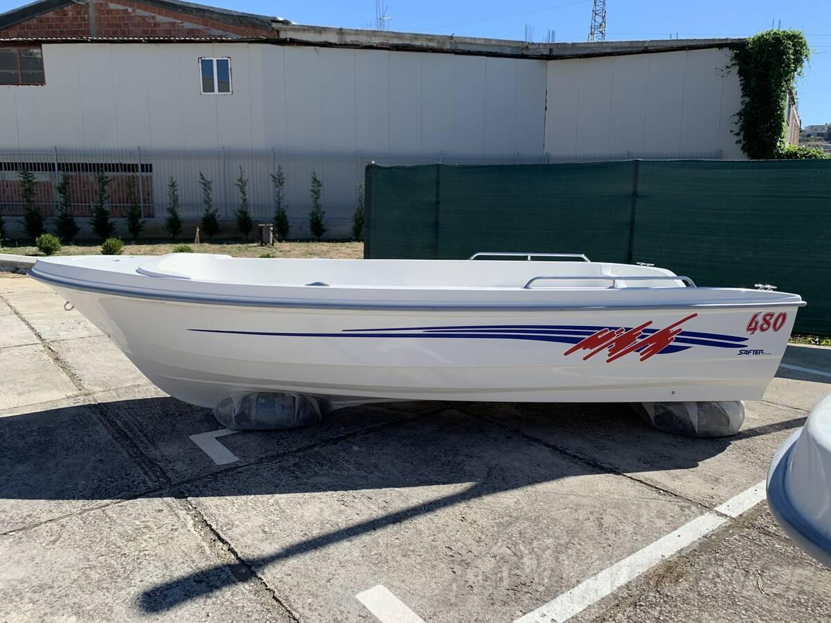 MARKALARTekne Kırmızı Mavi Şerit Sticker Etiket