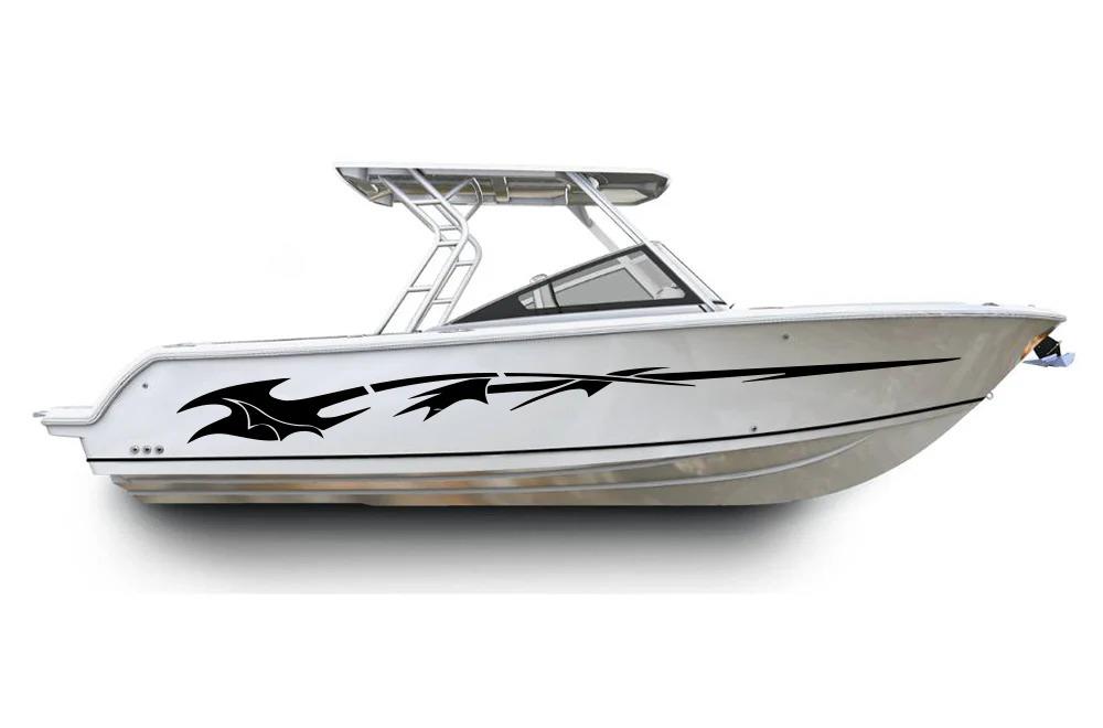 MARKALARTekne Şekilli Çizgi Sticker Etiket