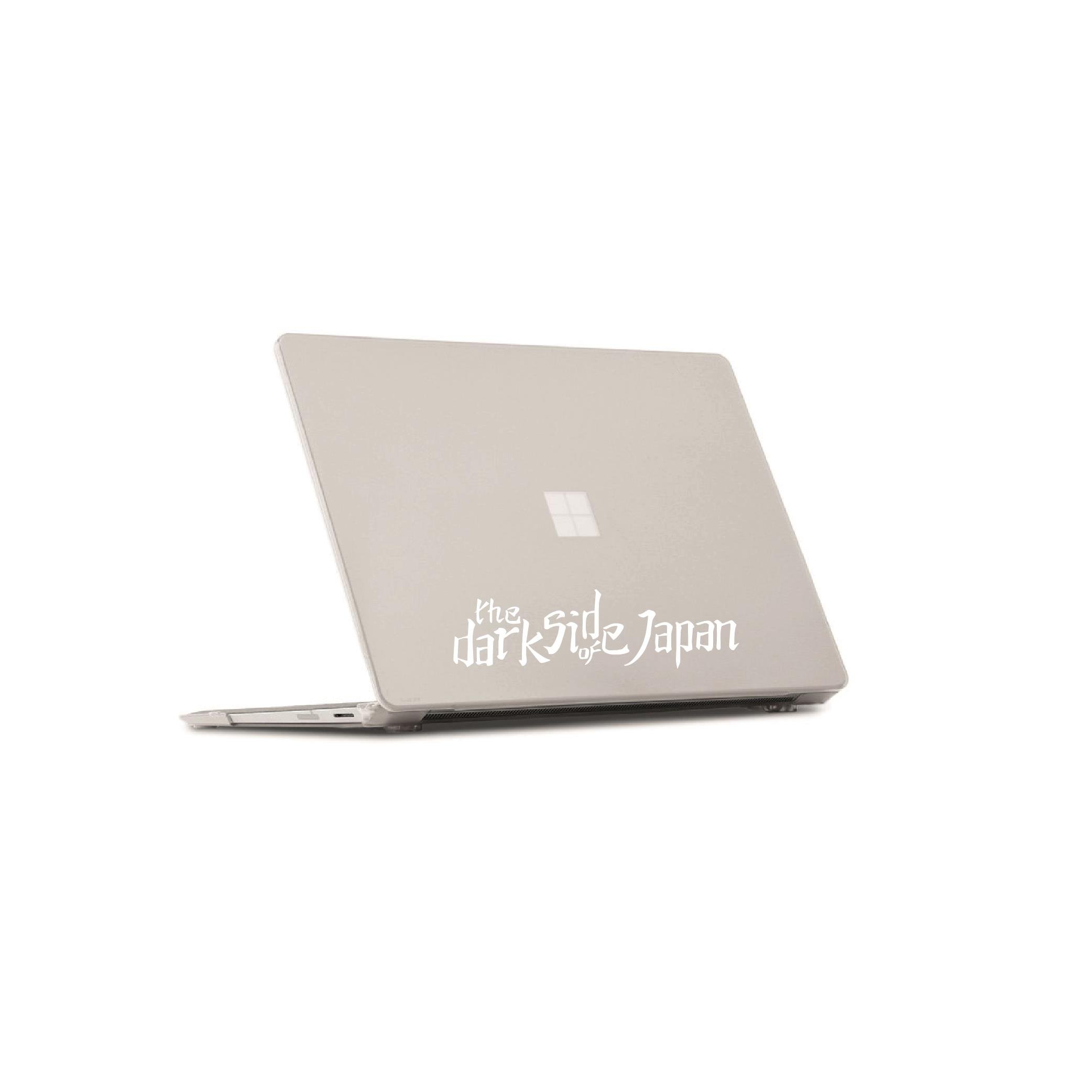 The Dark Side Of Japan Beyaz Motosiklet Sponsor Markası Sticker Etiket Modeli