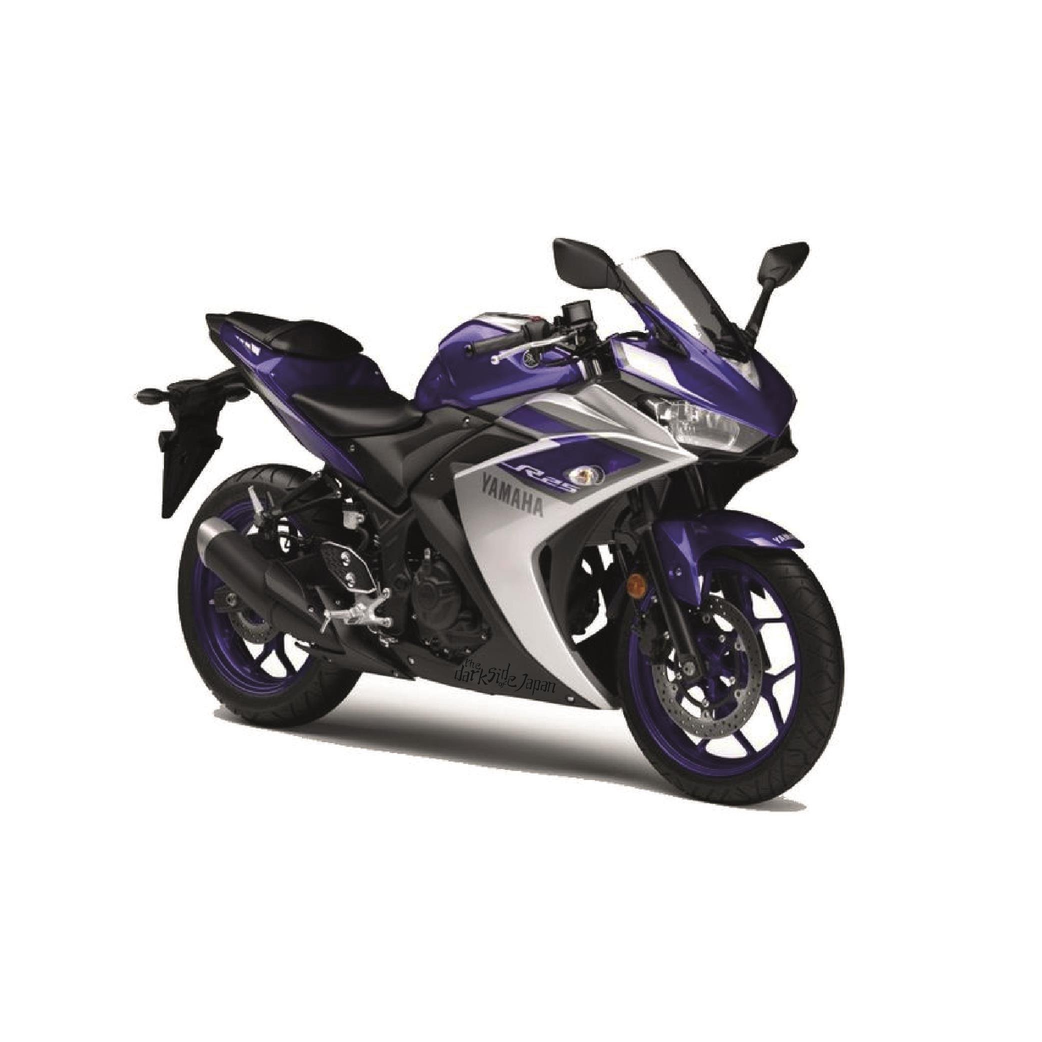 The Dark Side Of Japan Siyah Motosiklet Sponsor Markası Sticker Etiket Modeli