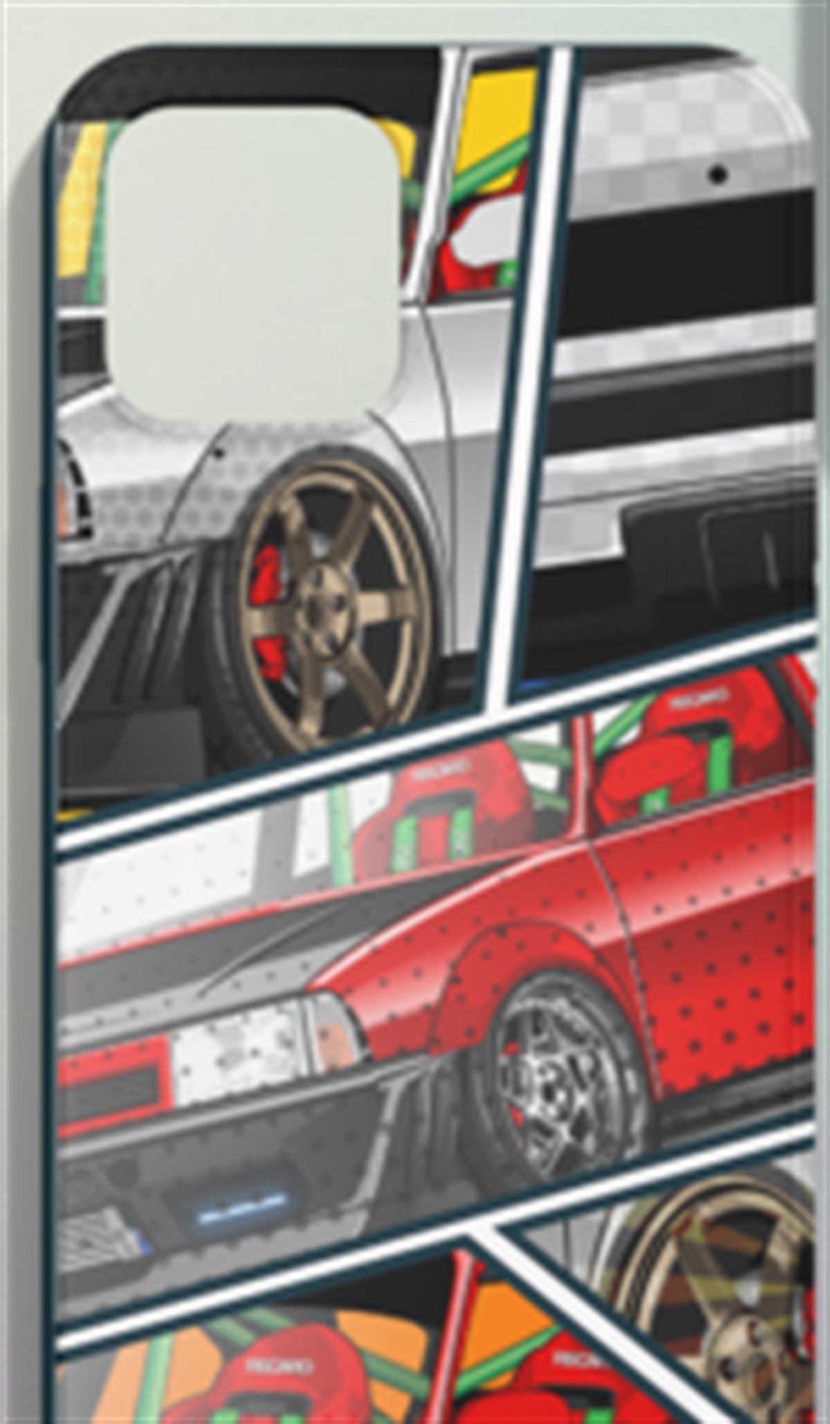 Tofaş Doğan Şahin Kartal Kolaj Telefon Kılıfı Model 2