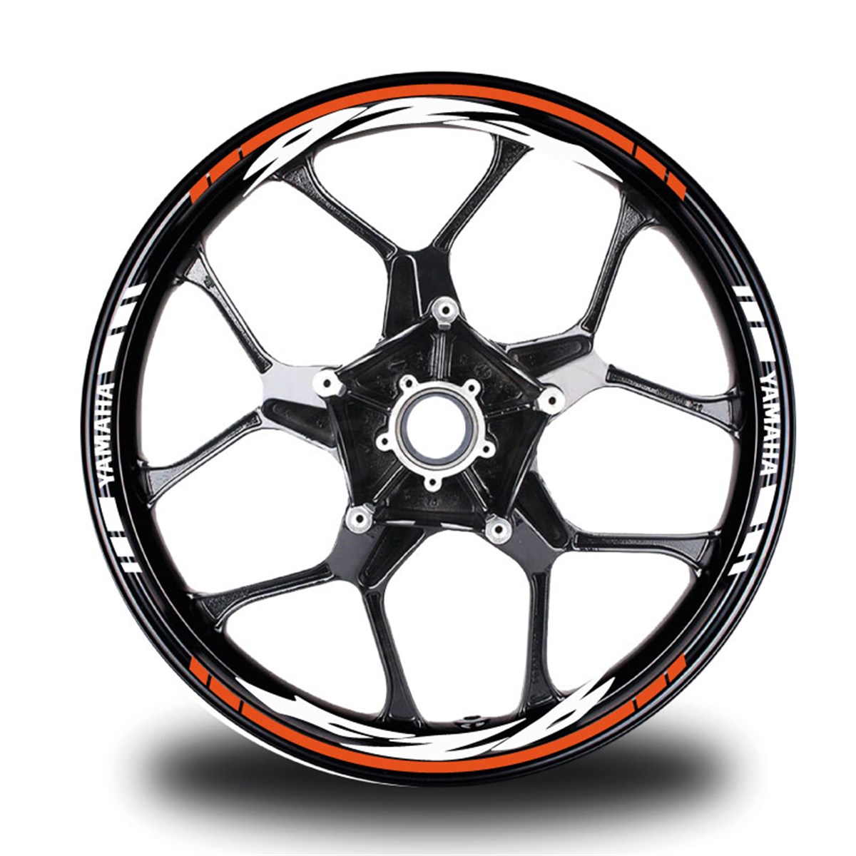 Turuncu FZ6 Takım Jant Sticker Etiket 