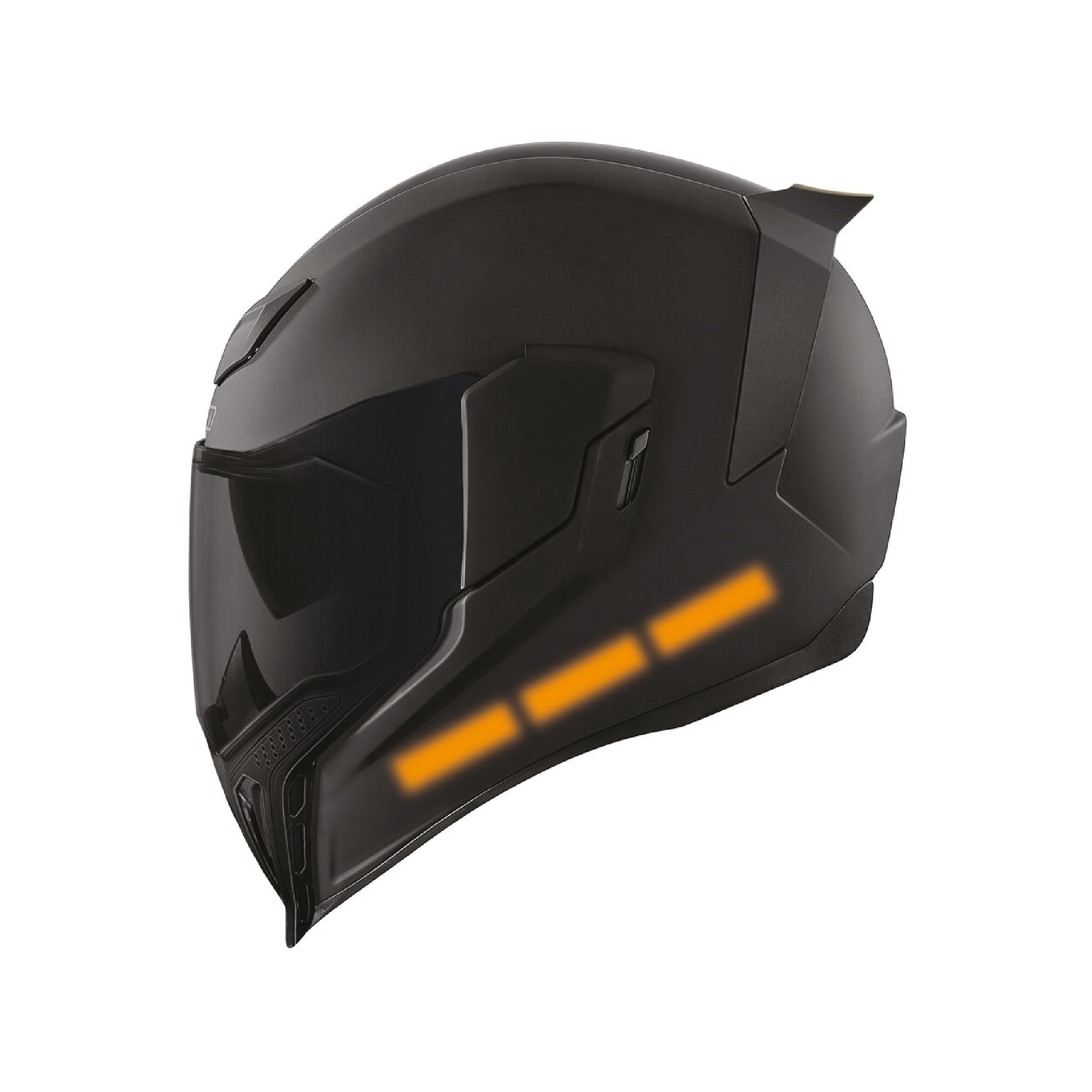 Reflective StickerTuruncu Reflective (Reflektif) Sticker Paketi 8'li Otomobil Motosiklet Reflektif Parlayan Sticker Etiket Modeli