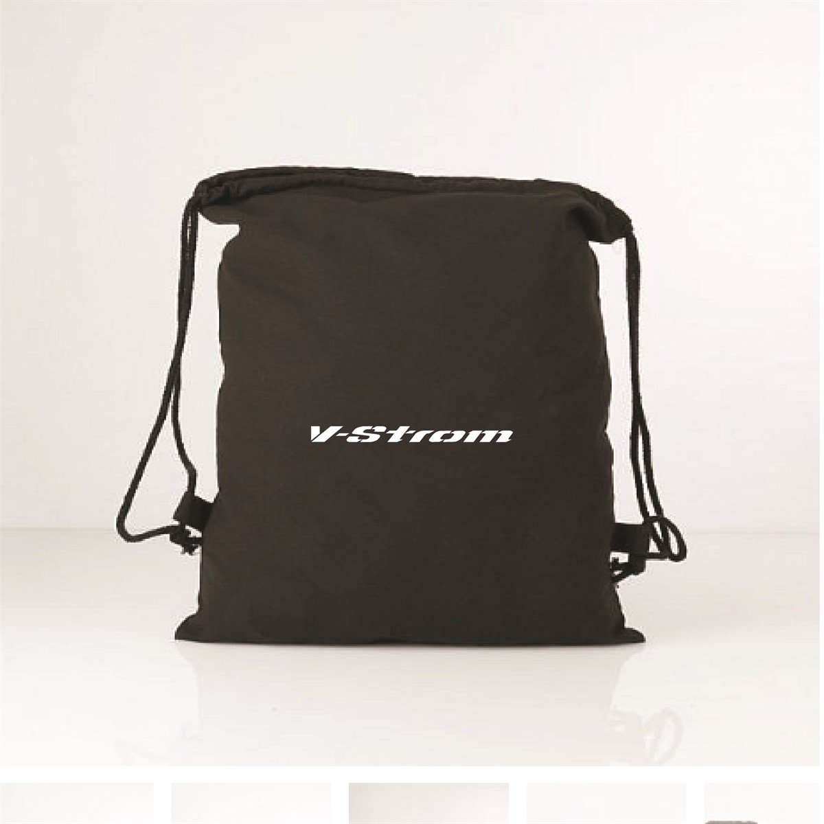 V-Strom Logo Ve Yazı Baskılı Bez Çanta