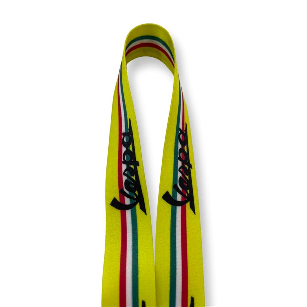 VESPA Italyan Bayrak Baskılı Motosiklet Anahtarlık Modeli