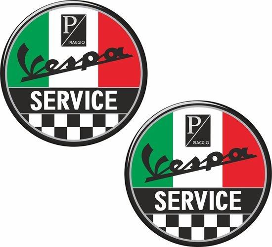 Damla LogolarVespa Service Damla Logo Sticker