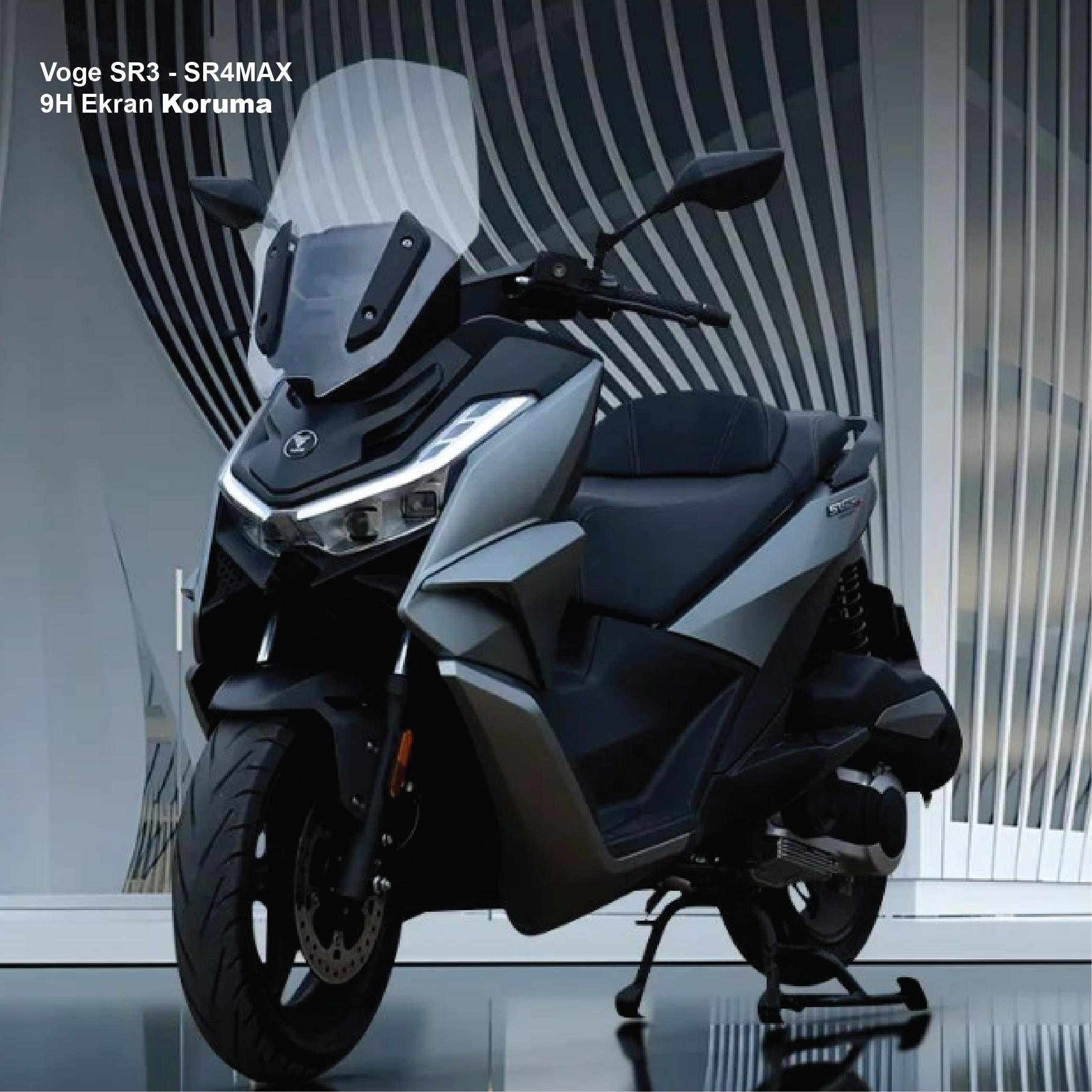 Ekran KorumasıVoge SR3 / SR4 MAX Motosiklet Ekran 9H Nano Koruyucu