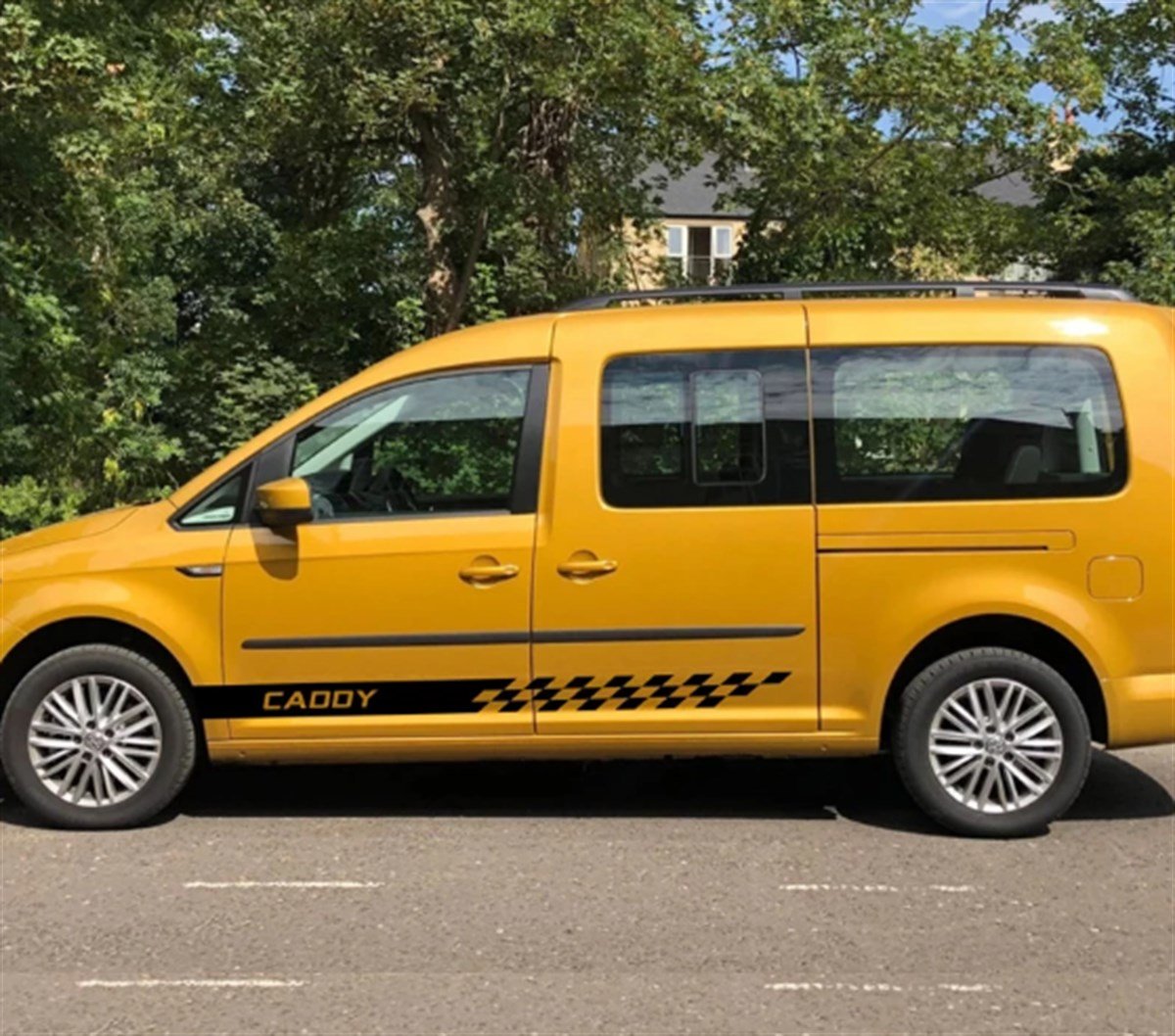 Volkswagen Caddy Yan Kapı Performance  Sticker Etiket Modeli
