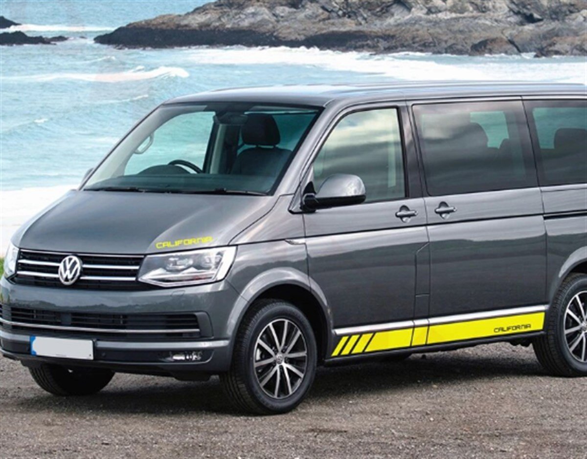 Volkswagen Caravelle Yan Kapı Sticker Etiket Modeli