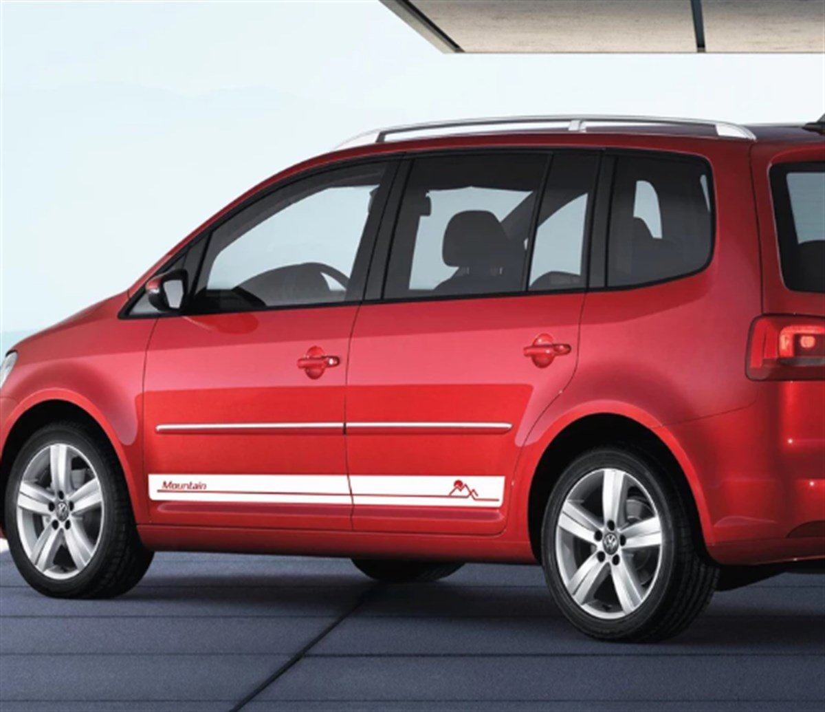 Volkswagen Touran 2007-2014 Sticker Etiket Modeli