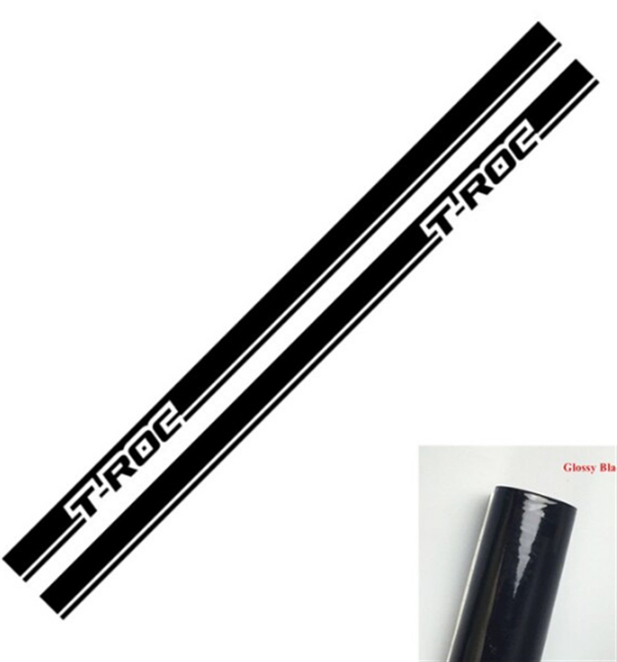 Volkswagen Yan Kapı Düz Şerit Sticker Etiket Modeli