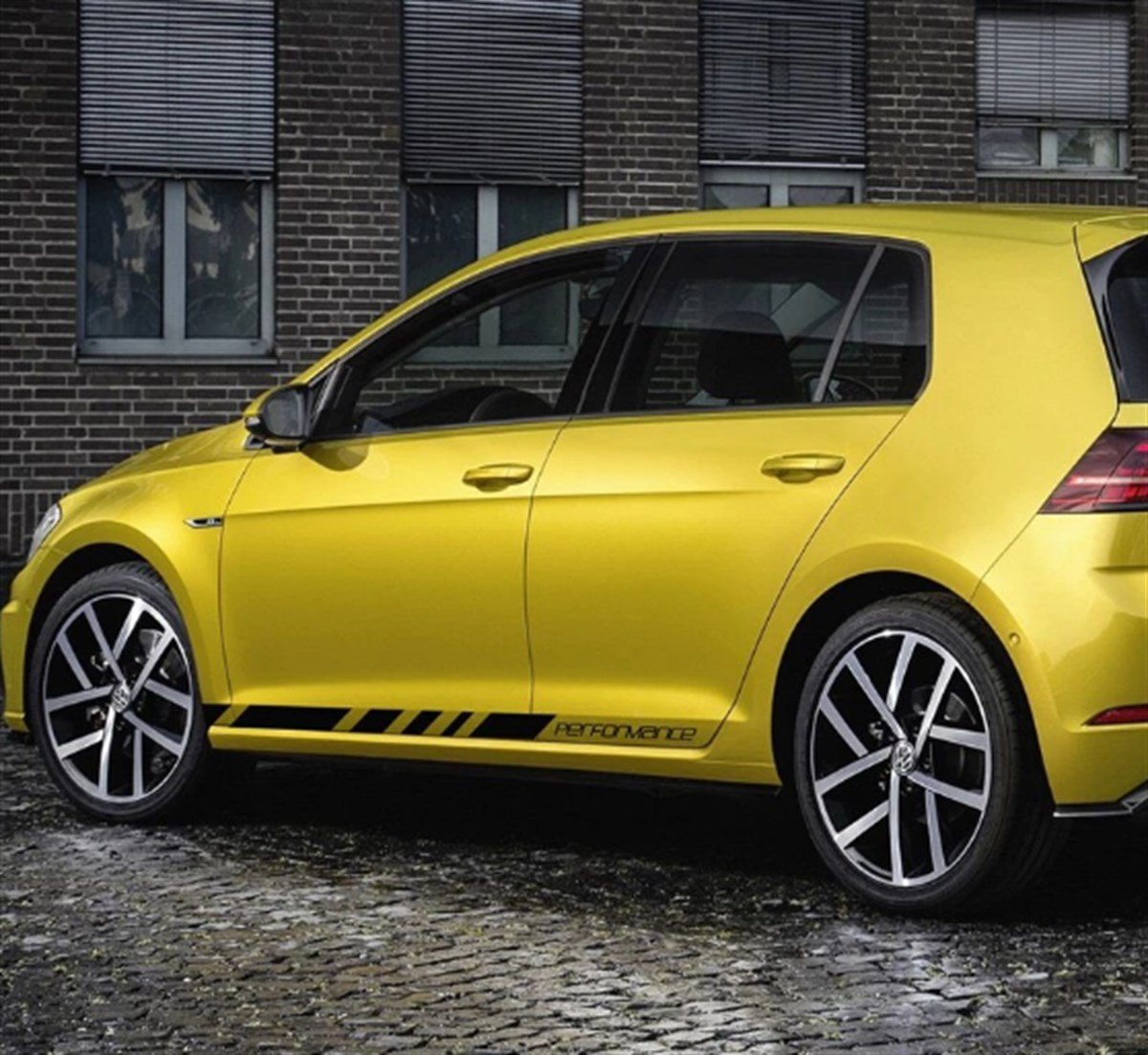 Volkswagen Yan Kapı Performance  Sticker Etiket Modeli