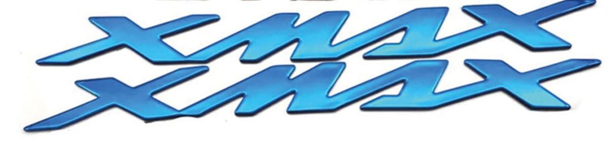 Xmax Logo Amblem Damla Sticker Seti