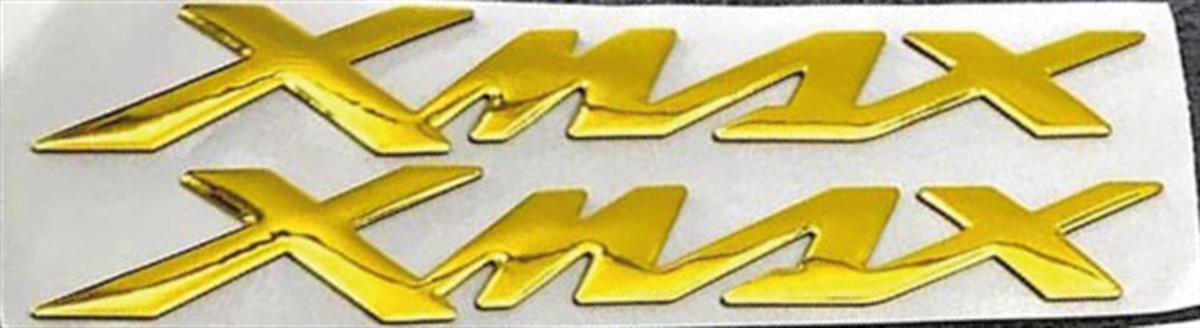 Xmax Logo Amblem Damla Sticker Seti