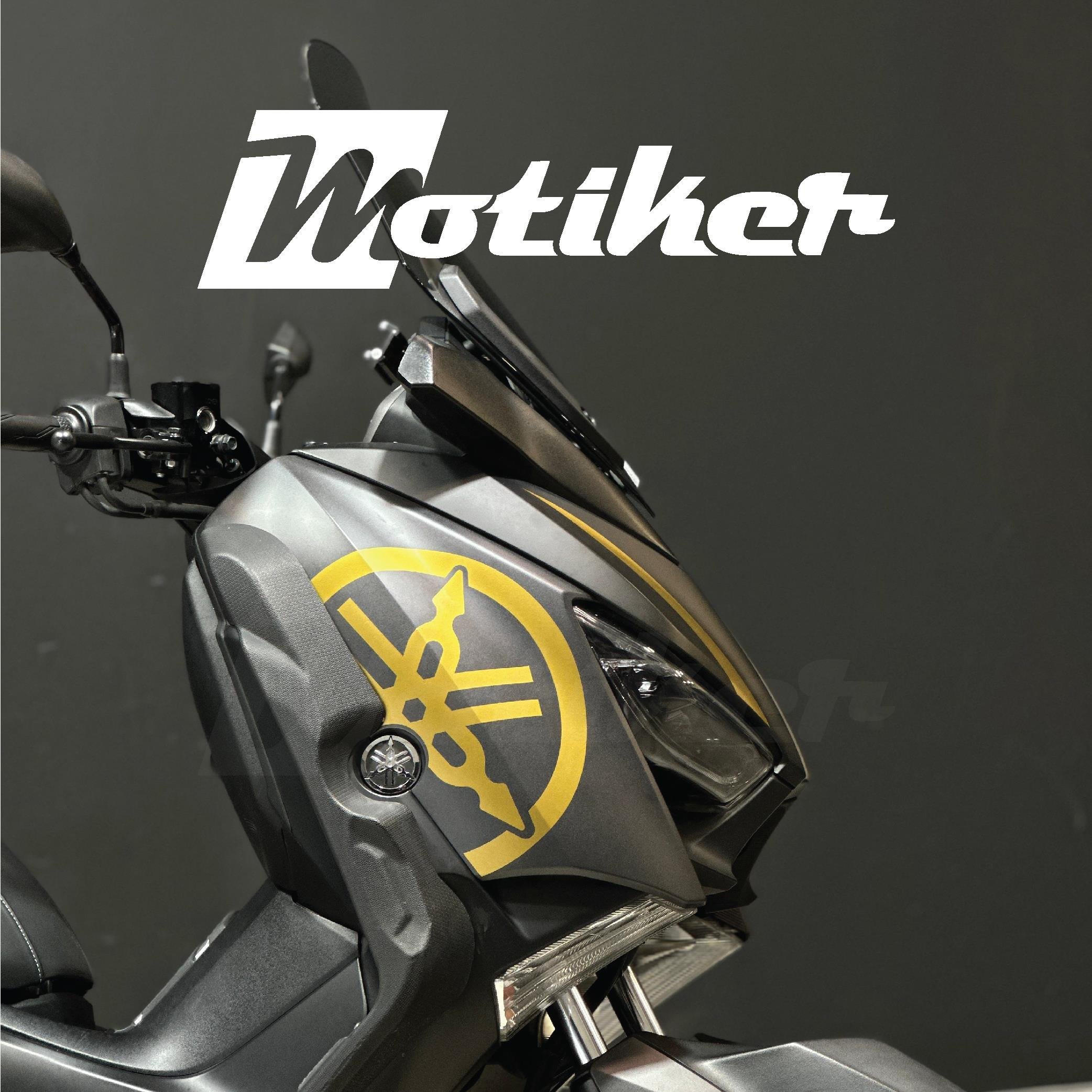 X-MAXYamaha 2017-2022 Model Uyumlu Sticker Modeli Gold 