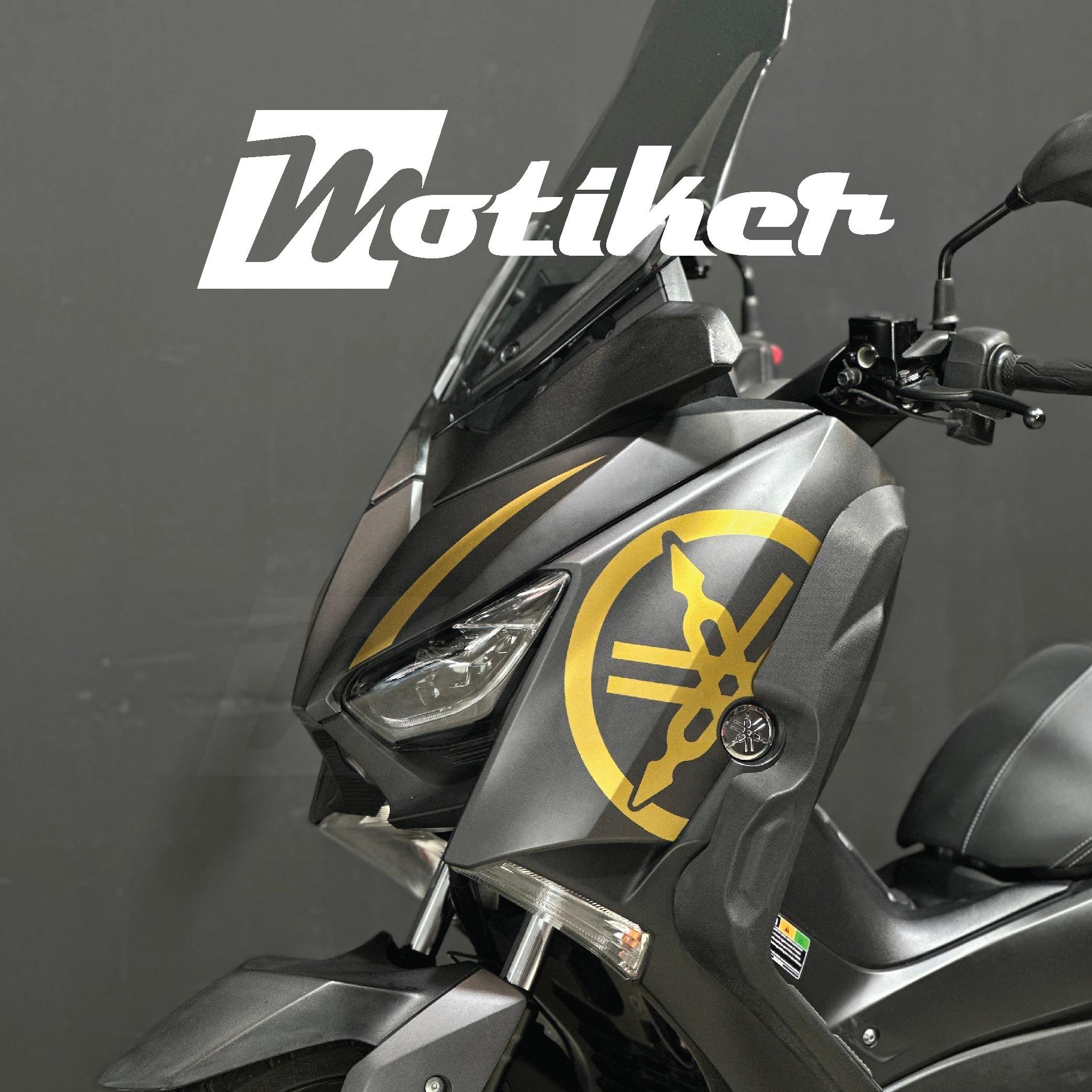 X-MAXYamaha 2017-2022 Model Uyumlu Sticker Modeli Gold 