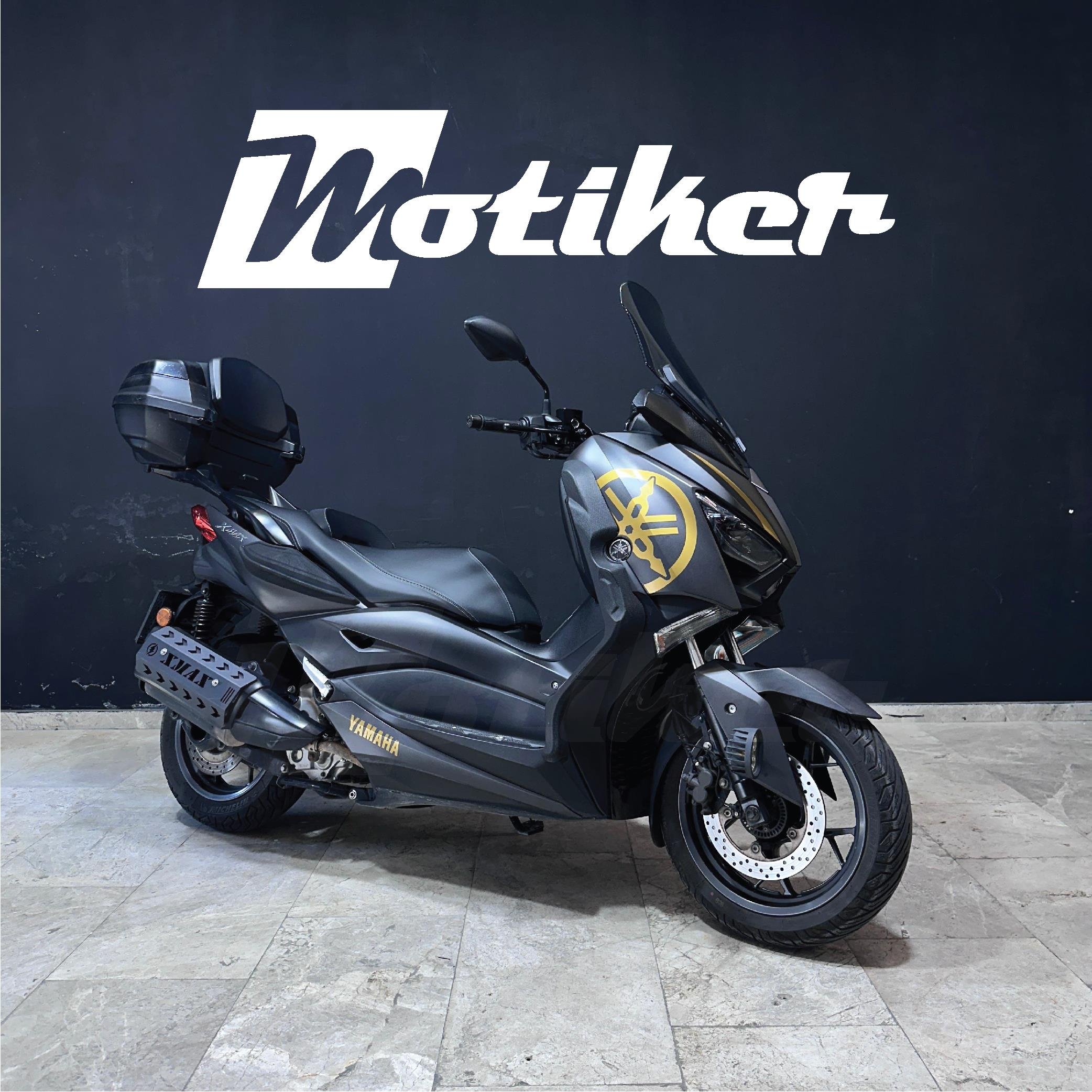 X-MAXYamaha 2017-2022 Model Uyumlu Sticker Modeli Gold 