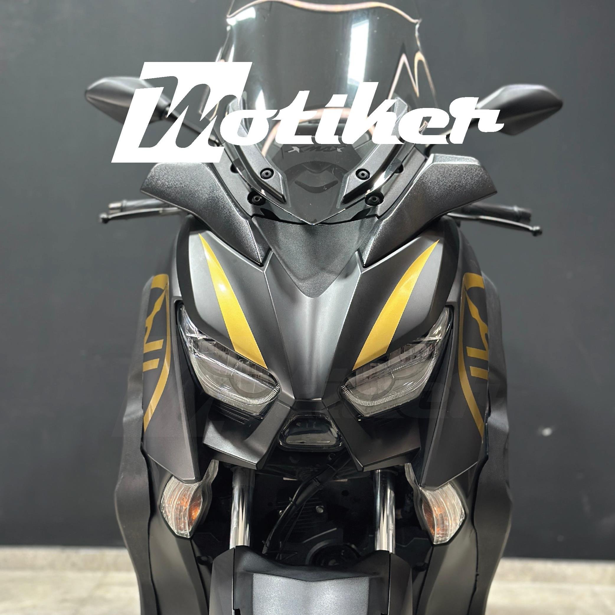 X-MAXYamaha 2017-2022 Model Uyumlu Sticker Modeli Gold 