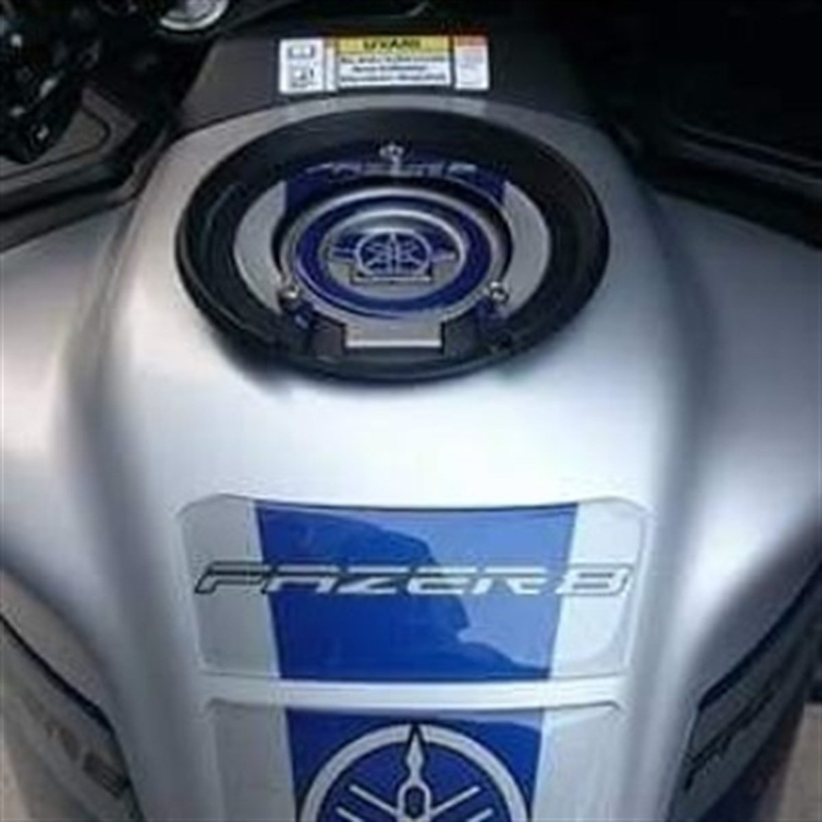 Yamaha Fazer 8 Depo Tank Pad Damla Sticker Etiket Modeli