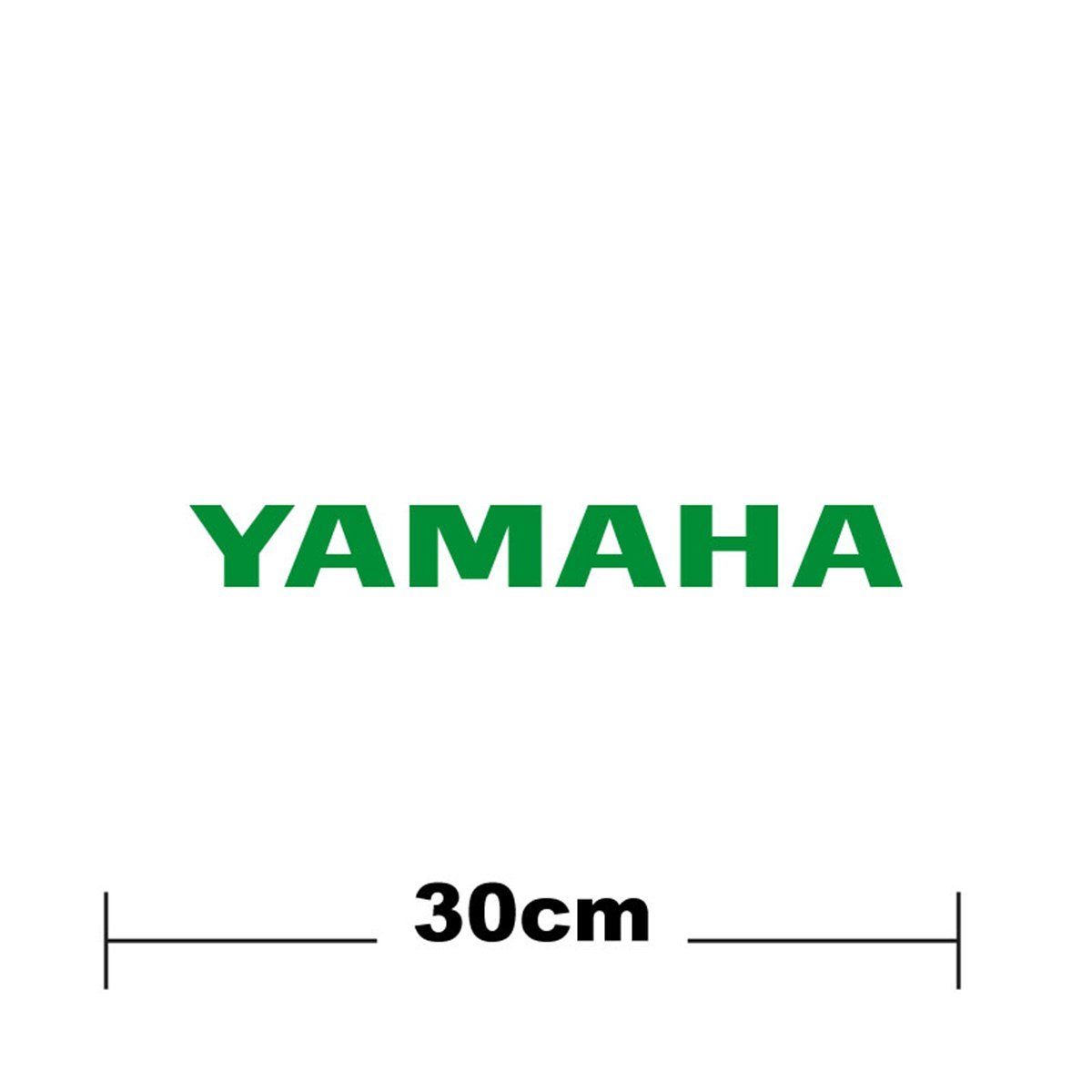 Yamaha Logo Yazı Sticker Etiket Tek Renk