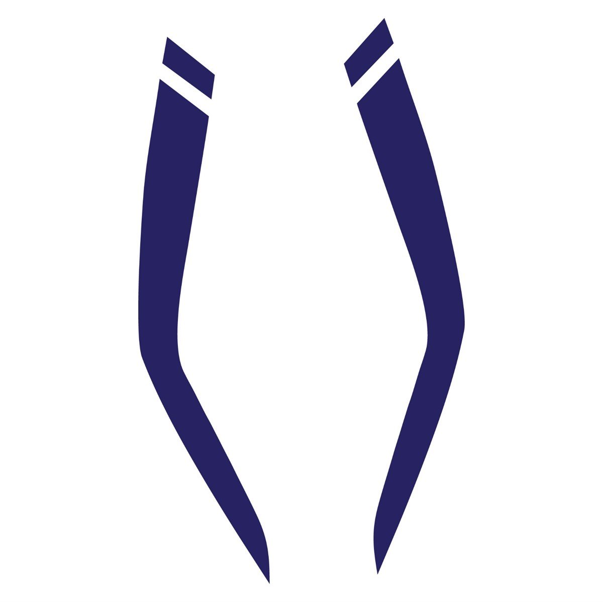 Yamaha MT-09 Depo Üstü Çift Çizgi  Kesikli Yazısız  Sticker Etiket Modeli