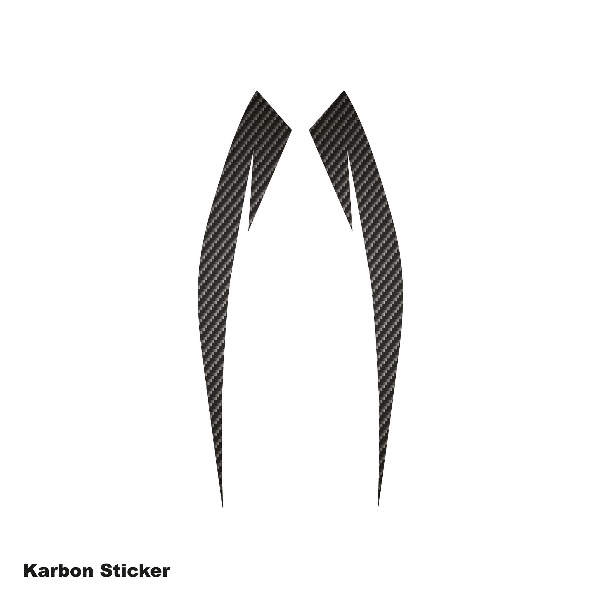 MT-03Yamaha MT-25 2020-2024 Arka Kuyruk Altı Karbon Sticker Etiket Modeli