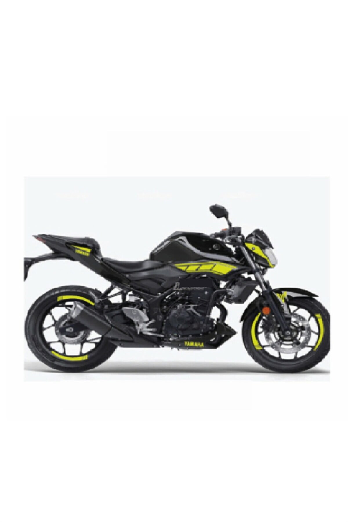 Yamaha MT-25 Kesikli Sticker Etiket Takım Modeli 