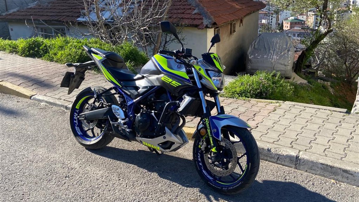 Yamaha MT-25 Nev Modeli Sticker