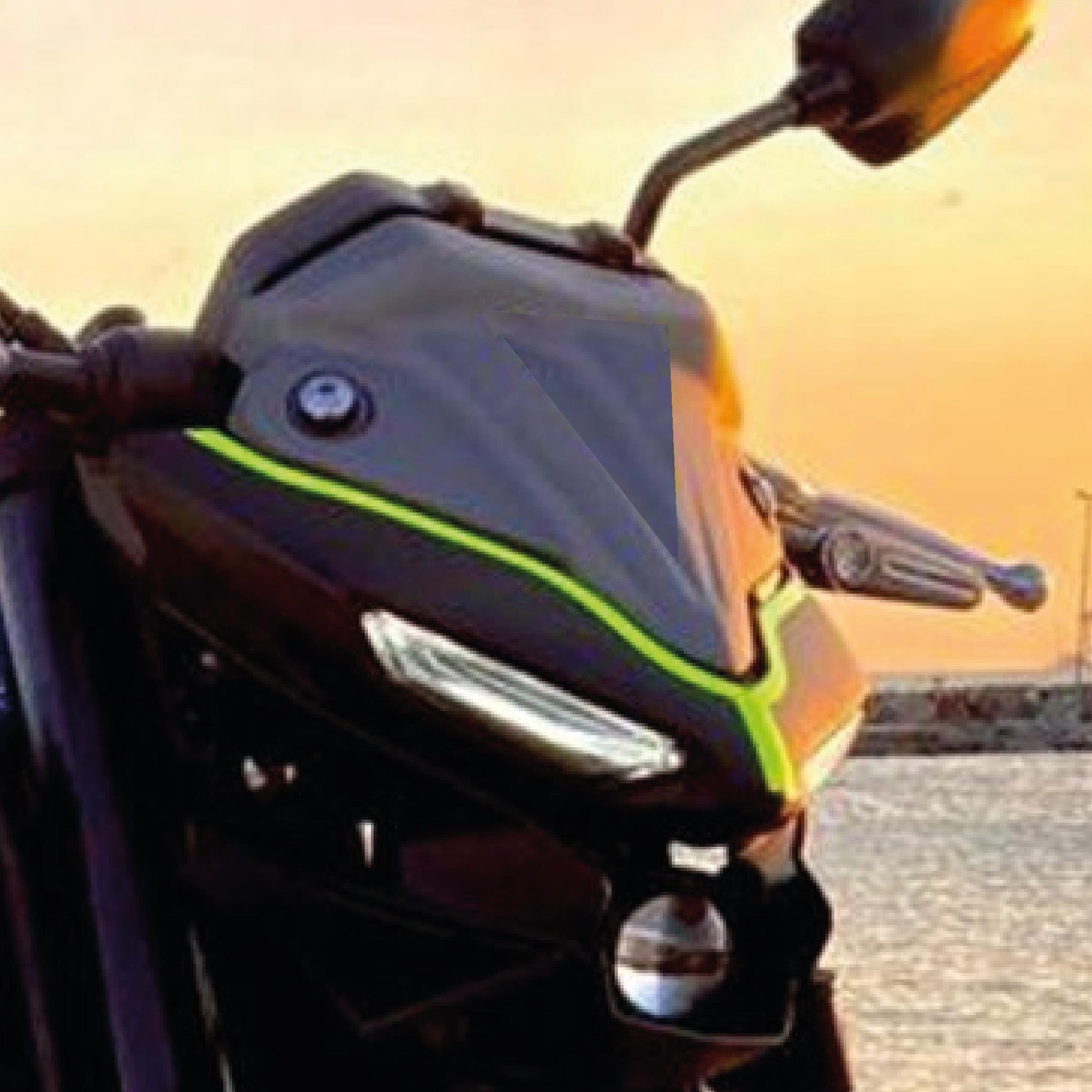 MT-25Yamaha MT-25 Ön Kafa Cam Sticker Etiket Modeli