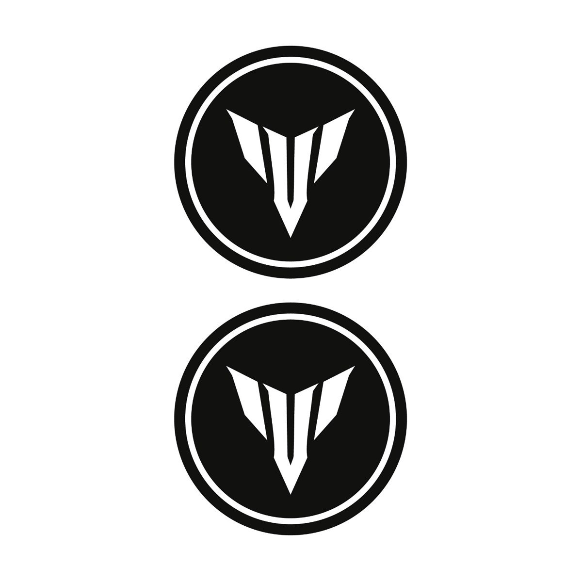 Yamaha Mt Beyaz Koruma Takozu Damla Sticker Modeli