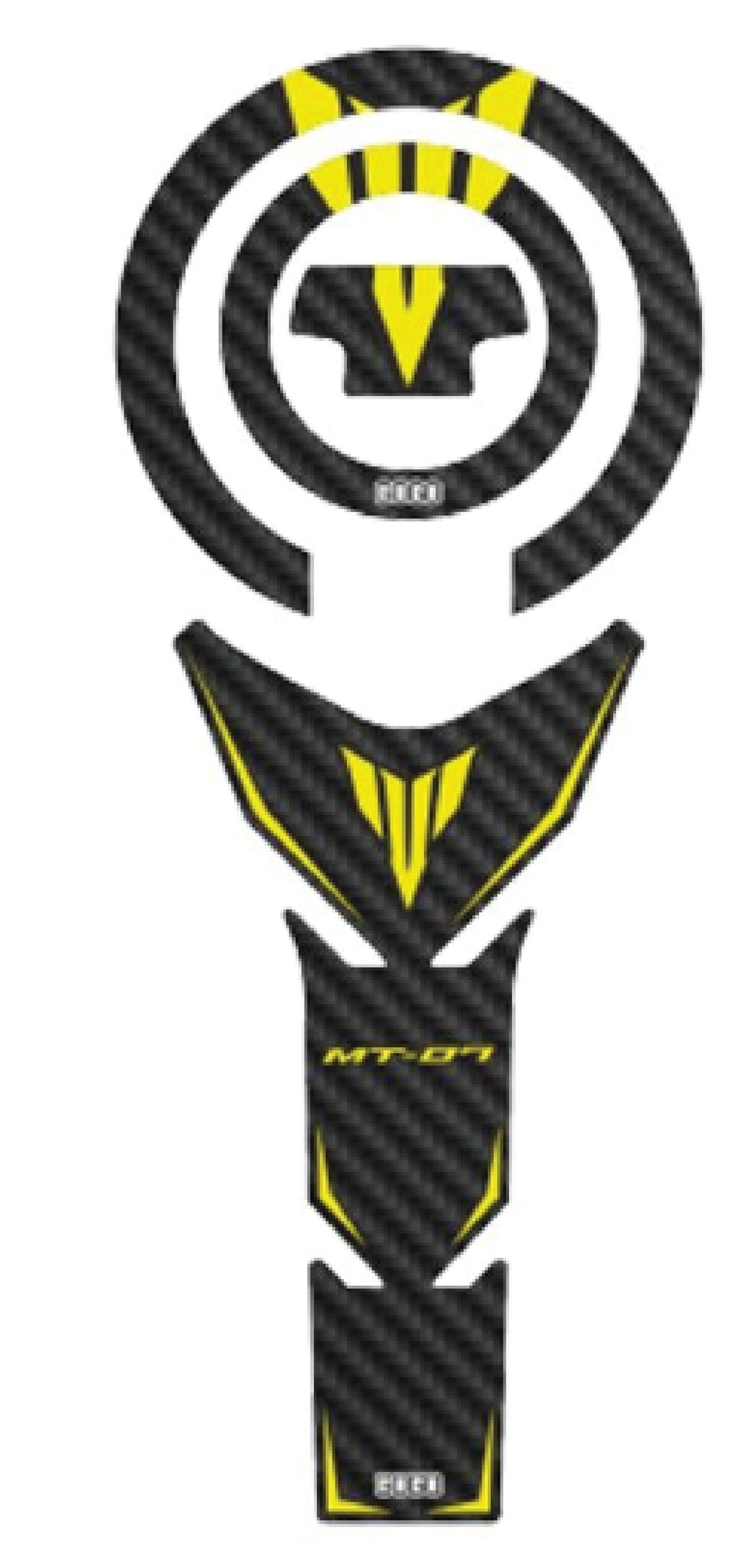 Yamaha mt07 2018-2020 Uyumlu Tank Pad 001