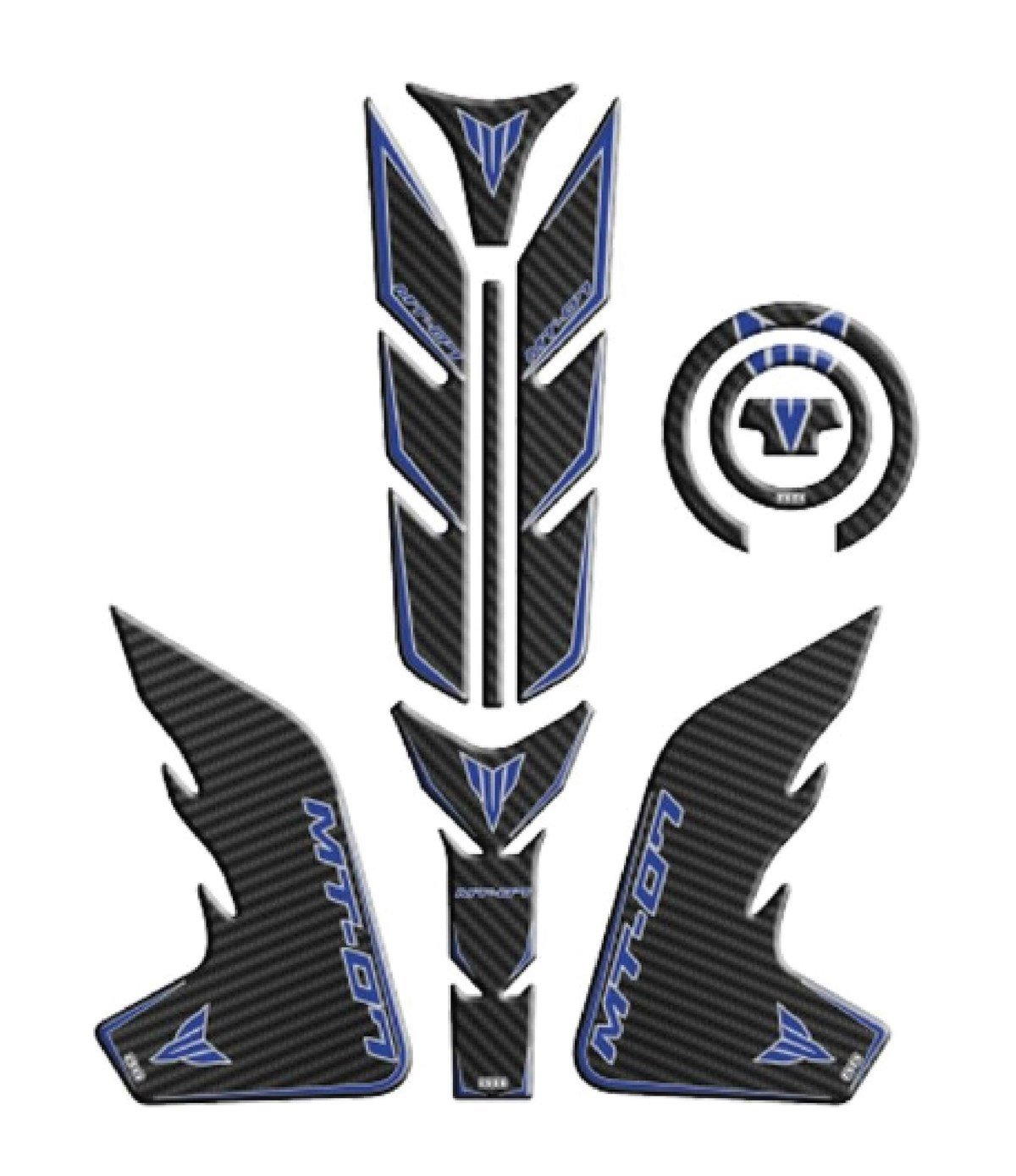 Yamaha mt07 2018-2020 Uyumlu Tank Pad Set 003