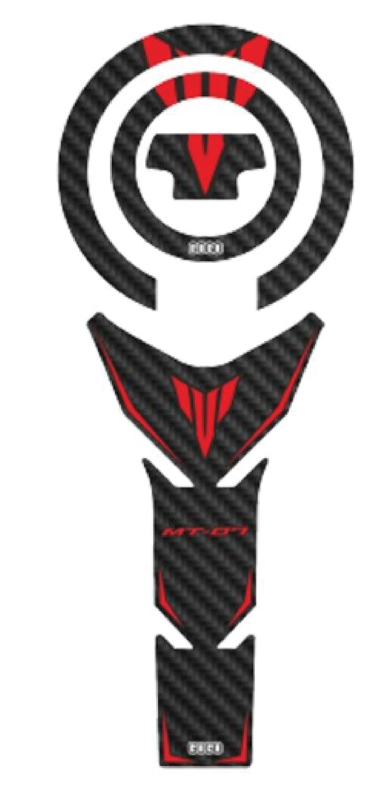 Yamaha mt07 2018-2020 Uyumlu Tank Pad 002