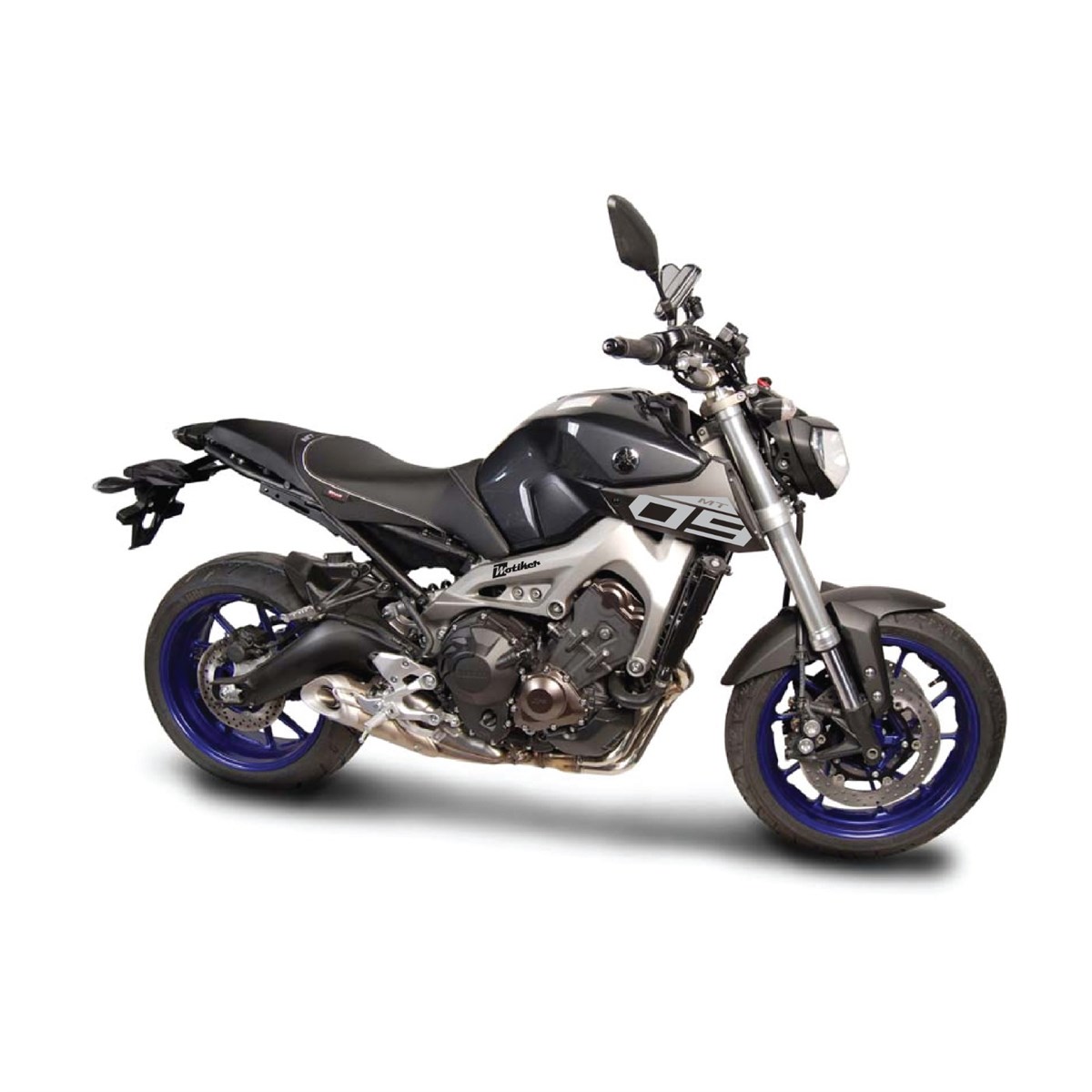 Yamaha MT09 Depo Yanı Düz Yazı Sticker Etiket Modeli 