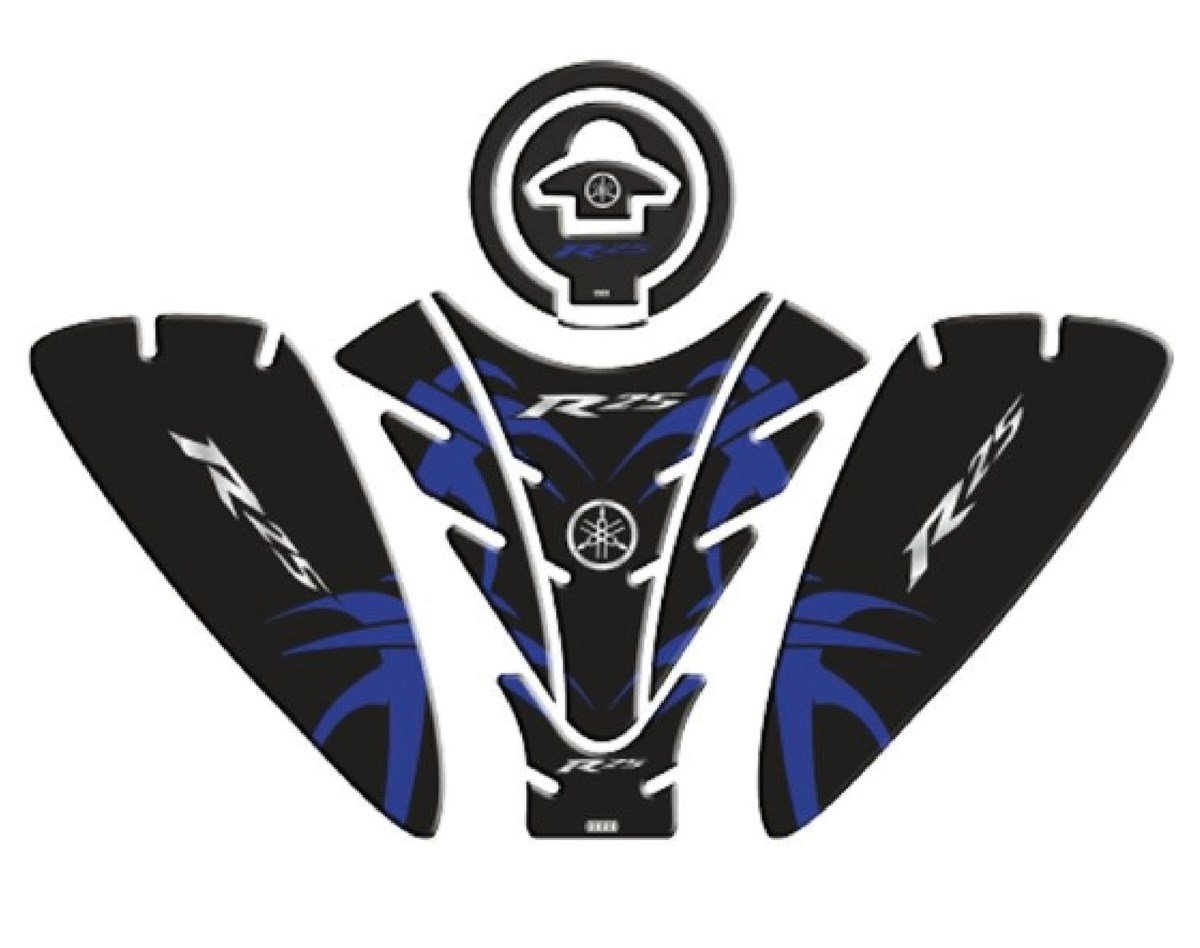 YAMAHA R25 2019 - 2023 UYUMLU TANK PAD SET 007